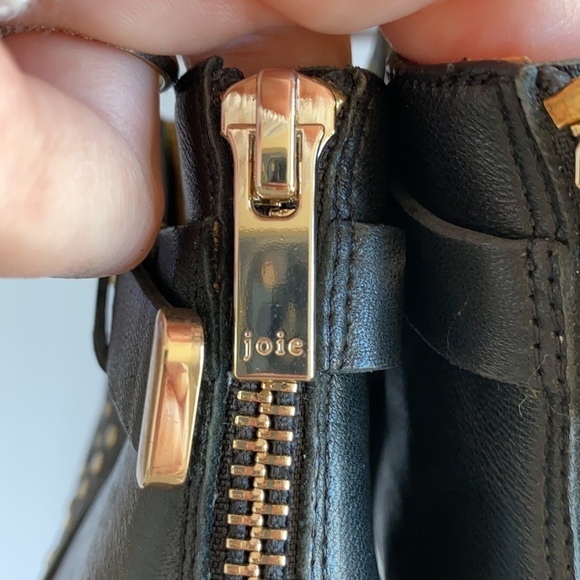 Joie Bickson ankle bootie womens Sz 5 stud zip back - Picture 6 of 7